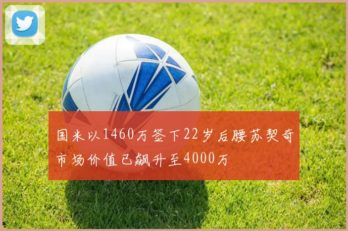 国米以1460万签下22岁后腰苏契奇市场价值已飙升至4000万